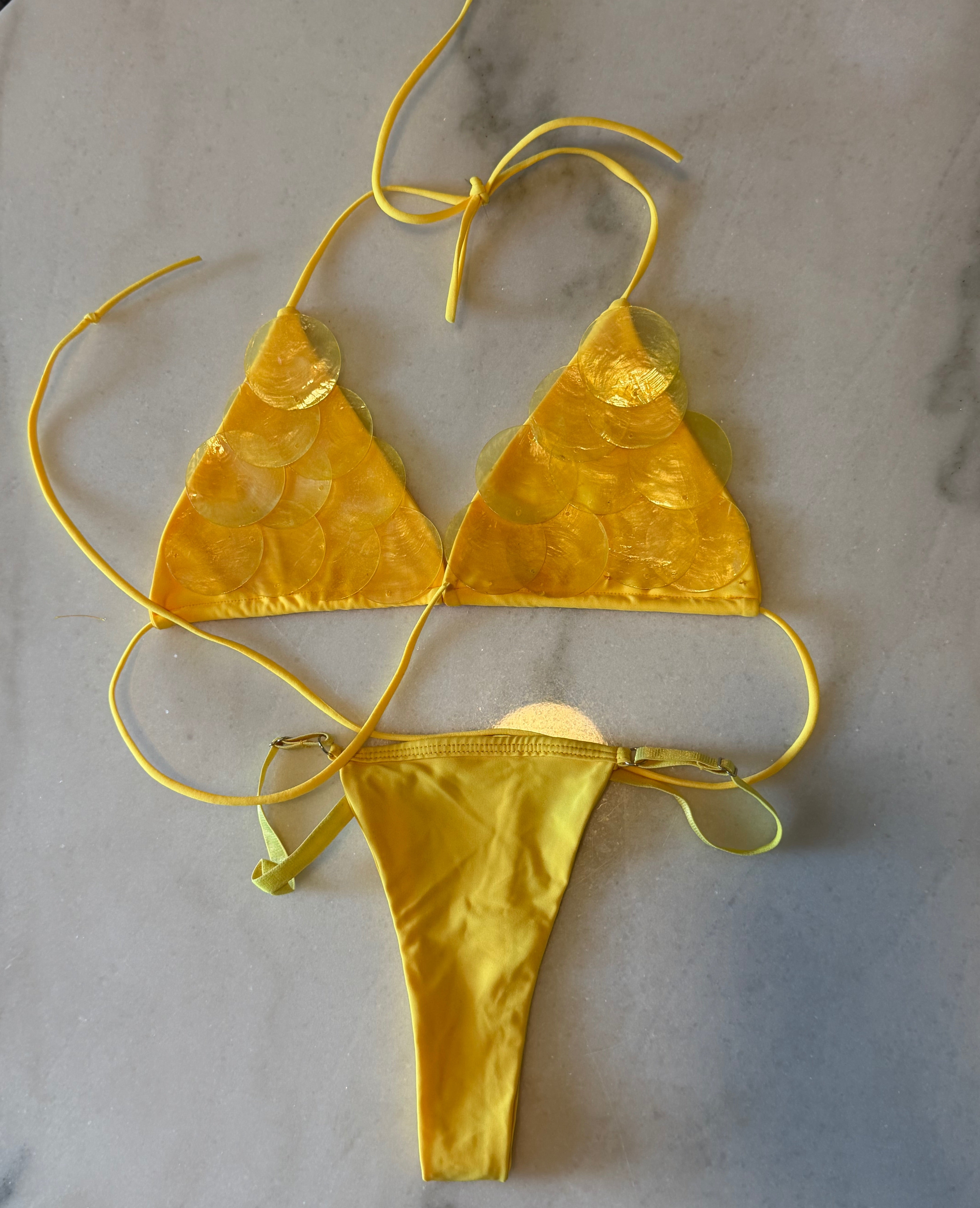 “AIA” shell bikini